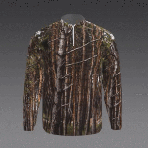 Camo 1/4 Zip Long Sleeves Design 31
