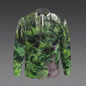 Camo 1/4 Zip Long Sleeves Design 33