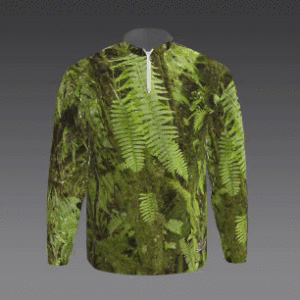 Camo 1/4 Zip Long Sleeves Design 35