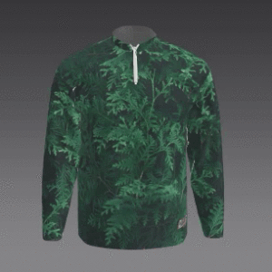 Camo 1/4 Zip Long Sleeves Design 36