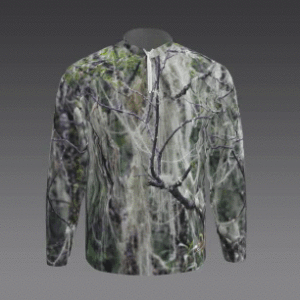 Camo 1/4 Zip Long Sleeves Design 38