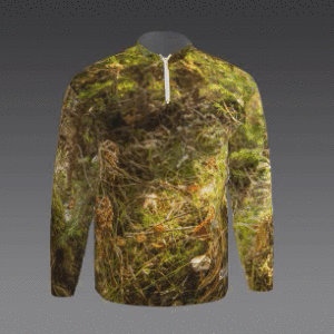Camo 1/4 Zip Long Sleeves Design 39