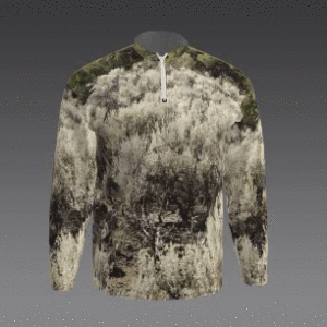 Camo 1/4 Zip Long Sleeves Design 43