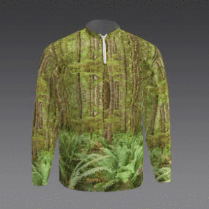 Camo 1/4 Zip Long Sleeves Design 48