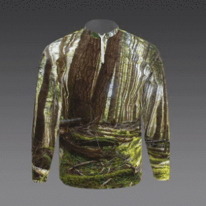 Camo 1/4 Zip Long Sleeves Design 49