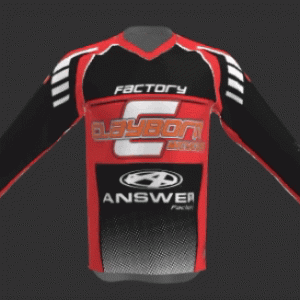 Claymore Team BMX Jersey Black