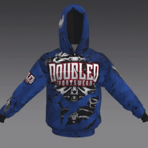 Ripped Skeleton Hoodie