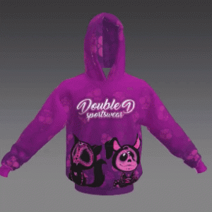 Pink Sugar Skull Hoodie