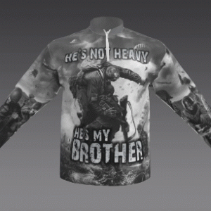 Hes My Brother Quarter Zip Long Sleeve