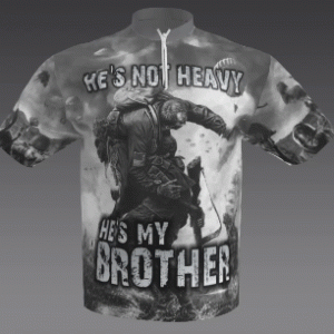 Hes My Brother Quarter Zip Short Sleeve