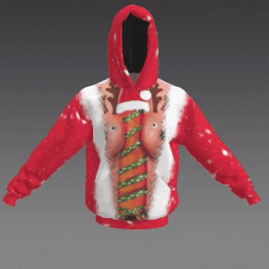 Santa Antler Hoodie