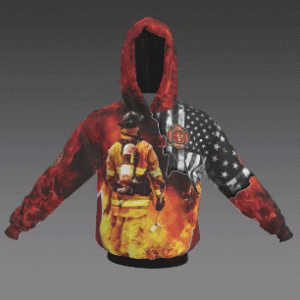 USA Firefighter Hoodie