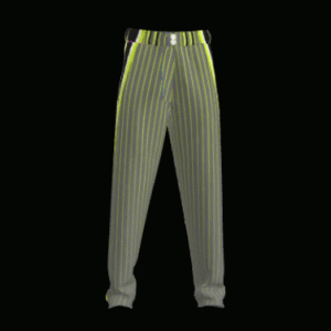 Dad Bod Lime Green Pin Stripe Pant
