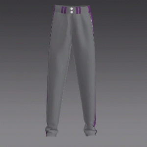 Charcoal with Purple