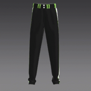 Black with Lime Green