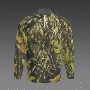 Camo 1/4 Zip Long Sleeves Design 40