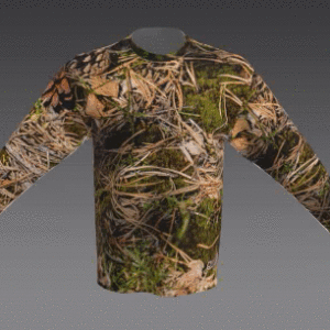 Camo Long Sleevs Shirt Design 4