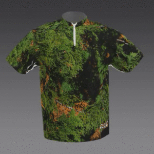 Camo 1/4 Zip Short Sleeves Design 26