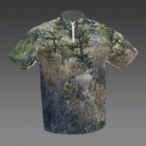 Camo 1/4 Zip Short Sleeves Design 25